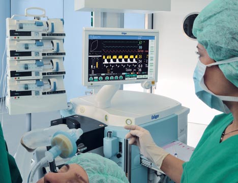 драже-анестезиологическая машина